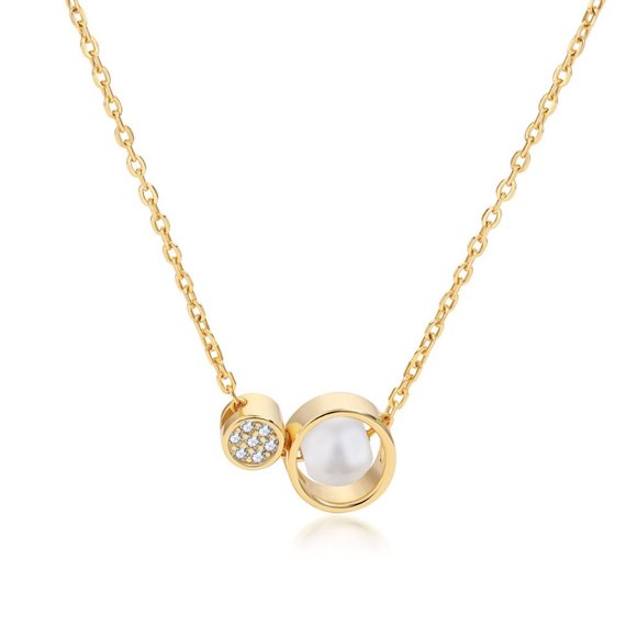 Elegant Pearl Pendant Necklace - Picture 8 of 8